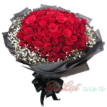 Bó hồng tình yêu