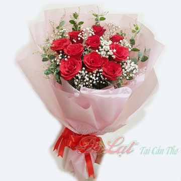 Bó hồng cho em