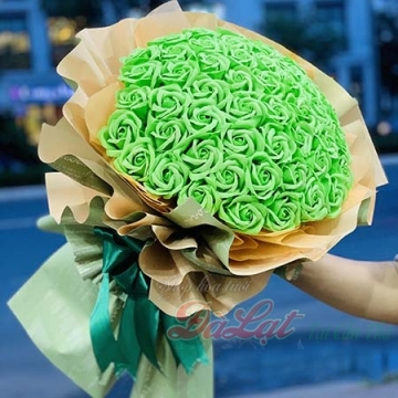 Hồng sáp xanh lá