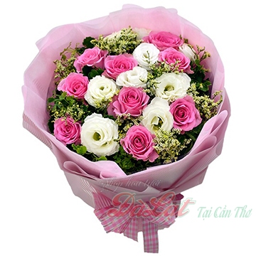 Bó hồng tươi