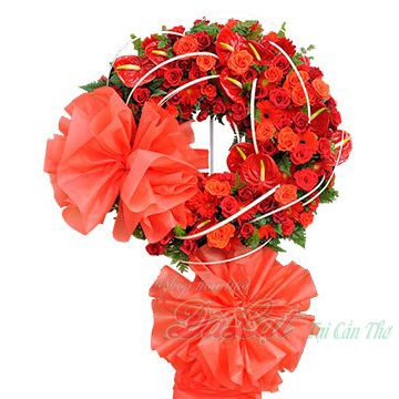 Hoa kệ chúc mừng 3