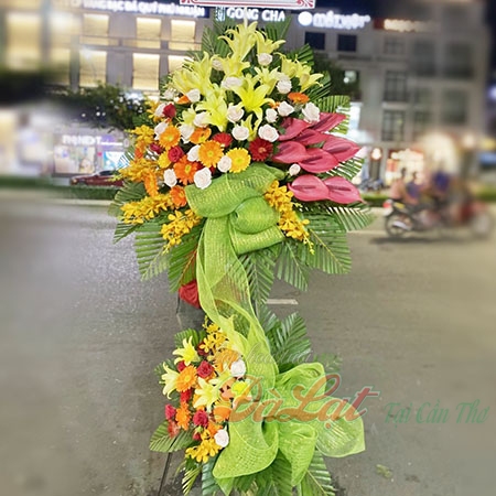 Bó hoa baby xanh