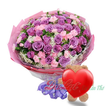 Hoa hồng tím
