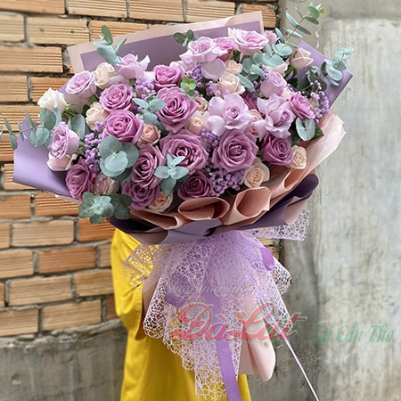 hoa tình yêu nhẹ nhàng quà tặng dành riêng ngày 20-10