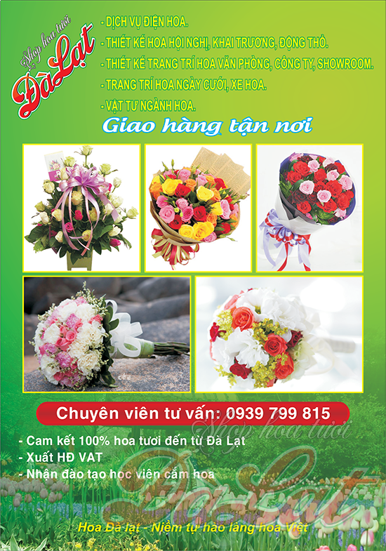 dịch vụ giao hoa tận nơi